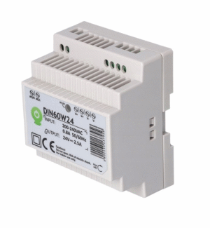 LED napajalnik 60W 24V 2,5A za DIN letev - slika 4