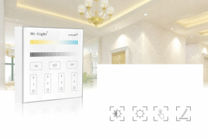 Stenski UPRAVLJALNIK Mi-light nadgradni MONO/CCT FUT-B2 - slika 5