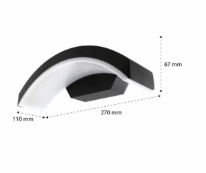 LED stenska svetilka 9W 4000k 700lm IP54 BELLA - slika 6