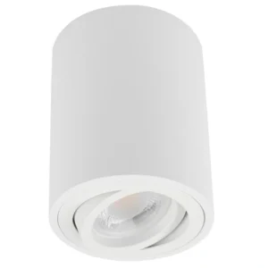 Stropna svetilka 1xGU10 za LED 85x115mm IP20 gibljivo ohišje okrogla - slika 7