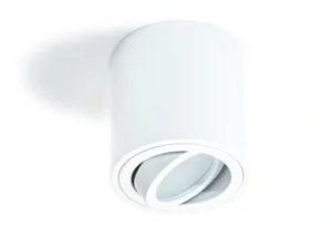 Stropna svetilka 1xGU10 za LED 80x84mm IP20 gibljivo ohišje okrogla - slika 3