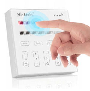 Stenski UPRAVLJALNIK Mi-light nadgradni RGB+W FUT-B3 - slika 3