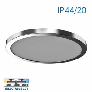 LED stropna svetilka 12W-18W-24W CCT stikalo IP44 NEBULA - slika 3