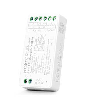 Kontroler Mi-light za MONO+CCT+PUSH LED trak RF2.4G DC12-24V 12A/kanal - slika 3