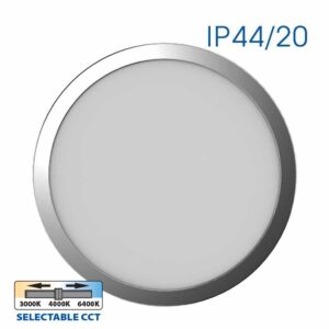 LED stropna svetilka 12W-18W-24W CCT stikalo IP44 NEBULA - slika 6