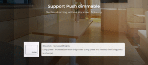 Kontroler Mi-light za MONO+CCT+PUSH LED trak RF2.4G DC12-24V 12A/kanal - slika 6