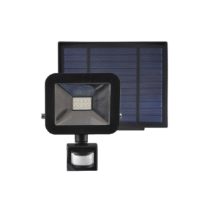 LED solarni reflektor 10W 750lm 6500K IP54 120° s senzorjem ALBA - slika 3