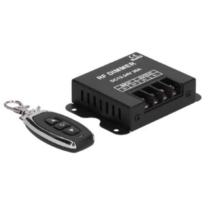 SET za MONO LED trak RF 30A zatemnilnik + daljinski upravljalnik 360W-12V 40W-24V - slika 3
