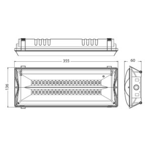 LED zasilna svetilka 5W 6400K 350lm IP65 Li-ion 3.7V CASTOR - slika 3