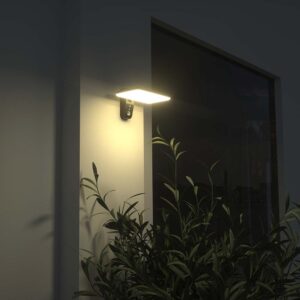 LED solarna svetilka 15W 2000lm IP65 240° pregibna s senzorjem - slika 24