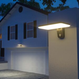 LED solarna svetilka 15W 2000lm IP65 240° pregibna s senzorjem - slika 23