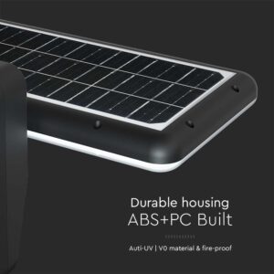 LED solarna svetilka 15W 2000lm IP65 240° pregibna s senzorjem - slika 17