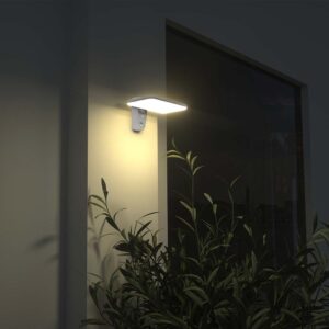 LED solarna svetilka 15W 2000lm IP65 240° pregibna s senzorjem - slika 6
