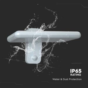 LED solarna svetilka 15W 2000lm IP65 240° pregibna s senzorjem - slika 3