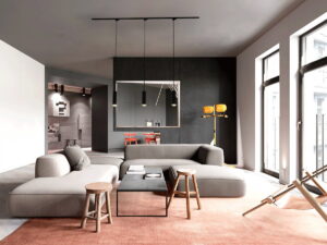 Viseča svetilka za tračnico 1xGU10 1F RING - slika 9