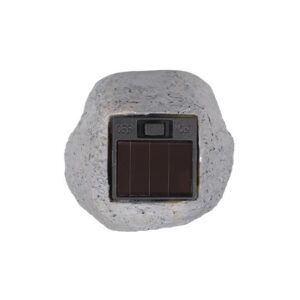LED solarna svetilka 0,06W 5lm 8,5cm IP44 kamen - slika 4