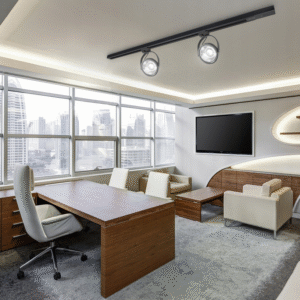 Svetilka za tračnico 1xAR111 črna 1F LEON - slika 3