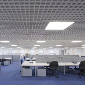 LED panel 36W vgradni 4000K 4320lm 595x595mm UGR<19 IP20 + napajalnik - slika 5
