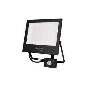LED reflektor s senzorjem gibanja PIR slim 4500K IP65 črn TIGA - slika 9