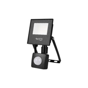 LED reflektor s senzorjem gibanja PIR slim 4500K IP65 črn TIGA - slika 6