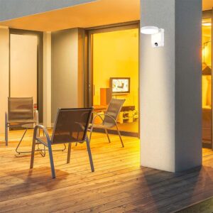 LED stenska svetilka 17W 3000K/4000K 2480lm IP65 s senzorjem - slika 4