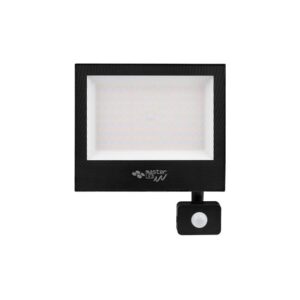 LED reflektor s senzorjem gibanja PIR slim 4500K IP65 črn TIGA - slika 5