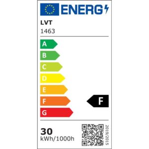 LED reflektor slim 4500K IP65 črn TIGA - slika 25