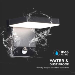 LED stenska svetilka 17W 3000K/4000K 2520lm IP65 s senzorjem - slika 10