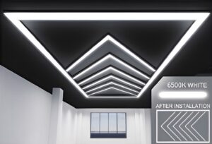 Modularni sistem razsvetljave HEXAGON LED 432W 6500K 243x484 cm - slika 5