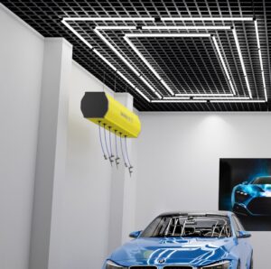 Modularni sistem razsvetljave HEXAGON LED 536W 6500K 243x484 cm - slika 4