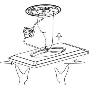 LED stropna svetilka 14,6W 2700-6500K+RGB 1700lm IP20 ZigBee - slika 3