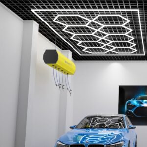 Modularni sistem razsvetljave HEXAGON LED 632W 6500K 243x484 cm - slika 4