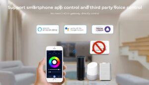 5v1 zatemnilni napajalnik za RGB+CCT LED trak RF2.4G+WiFi DC24V Mi-light - slika 6