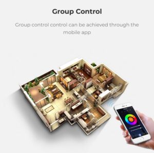 5v1 zatemnilni napajalnik za RGB+CCT LED trak RF2.4G+WiFi DC24V Mi-light - slika 8