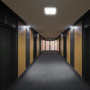 LED plafonjera 12W 1100lm 3000K, 4000K ali 6000K IP20 s senzorjem - slika 12