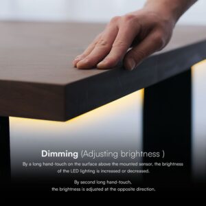 Zatemnilno stikalo na dotik za LED trak skrito 6A - slika 7