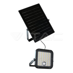 LED solarni reflektor 10W 4000K+6000K 1500lm IP65 120° s senzorjem - slika 12