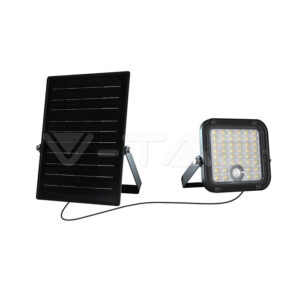 LED solarni reflektor 10W 4000K+6000K 1500lm IP65 120° s senzorjem - slika 13
