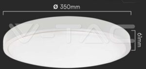 LED plafonjera 36W 3820lm IP44 VT - slika 6