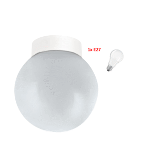 Stropna svetilka 1xE27 za LED IP20 BALL - slika 3