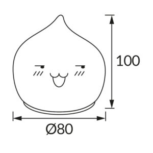 LED otroška namizna svetilka 0,4W 4500K 12lm PUPIL - slika 3