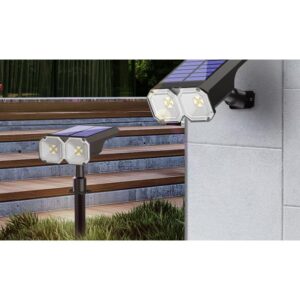 LED vrtna solarna svetilka 1,8W 2700K/6500k 100lm IP44 - slika 3
