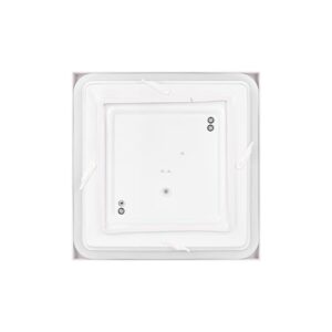 Plafonjera 2xE27 za LED IP44 LUVO kvadratna s senzorjem - slika 3