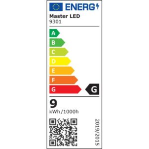 LED stenska svetilka 9W 4000k 690lm IP44 Hestio - slika 9