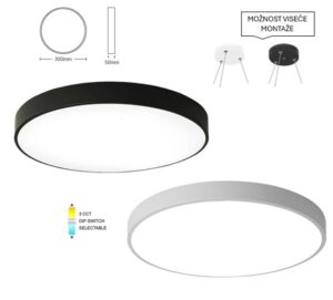 LED stropna svetilka 25W 2000lm CCT IP20 120° FINESSE 25