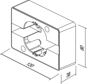 OHIŠJE NADOMETNO ZA DVOJNO VTIČNICO PW - slika 3