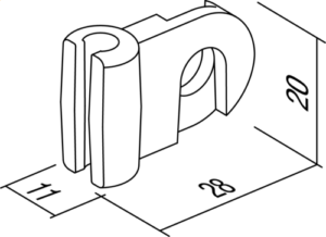 PRITRDILNI ČLEN DOZ BM 100/1