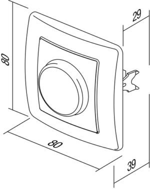 ZATEMNILNIK ROTACIJSKI MEN RLC 400W NB - slika 4