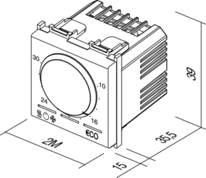 TERMOSTAT OSNOVNI 6A 230V~ 2M AT - slika 4