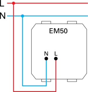 SVETILKA LED ENOBARVNA 250V~ 0,8W 2M WH - slika 3